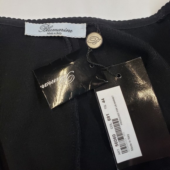 🆕️ Blumarine Sweater Leopard Print Size 44 Medium - Picture 5 of 8